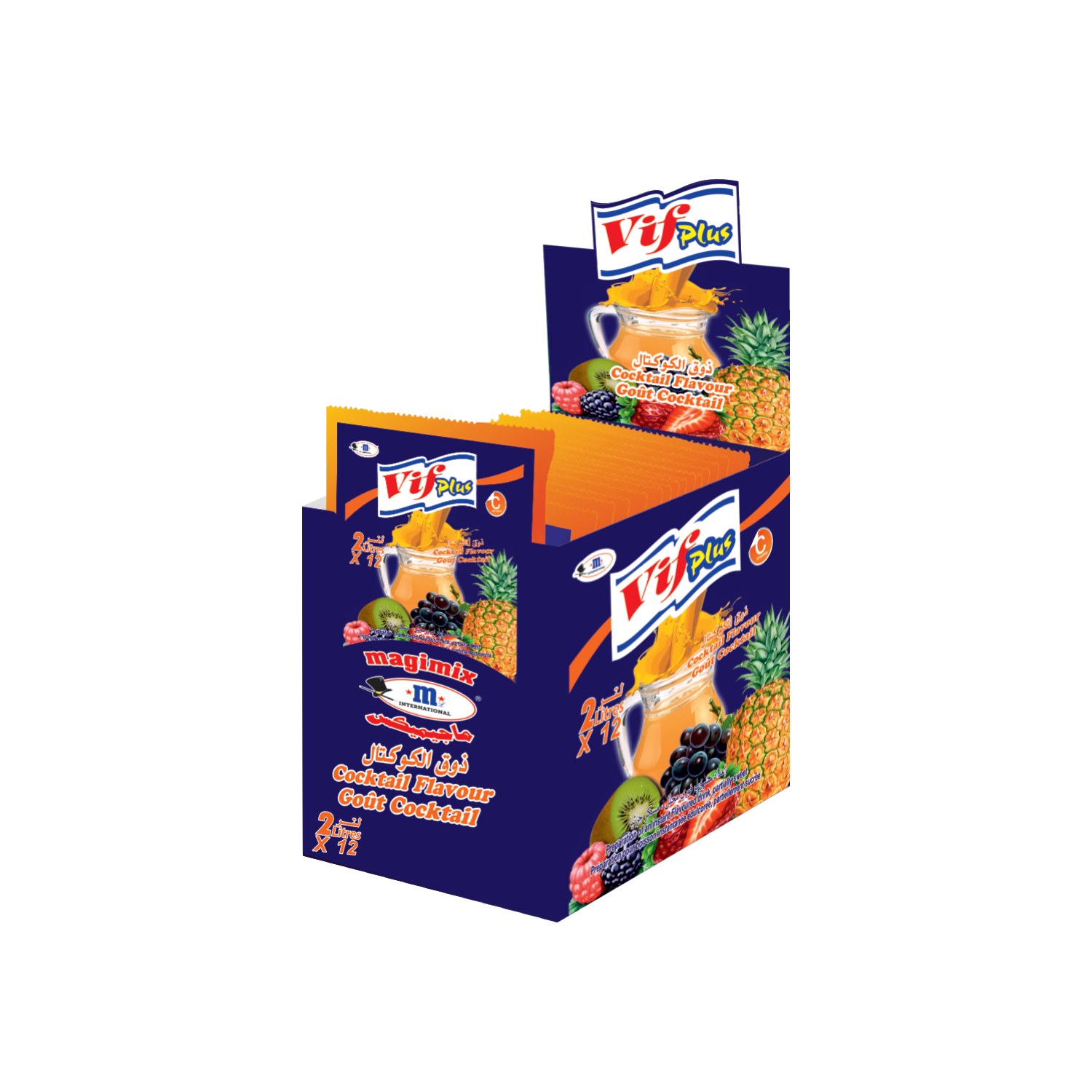 Boite de 12 Sachets 2L