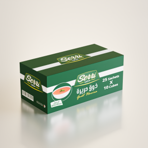 Boite de 25 Sachets de 10 Cubes - Goût Harira